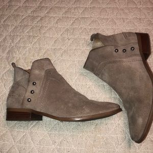 Tan booties